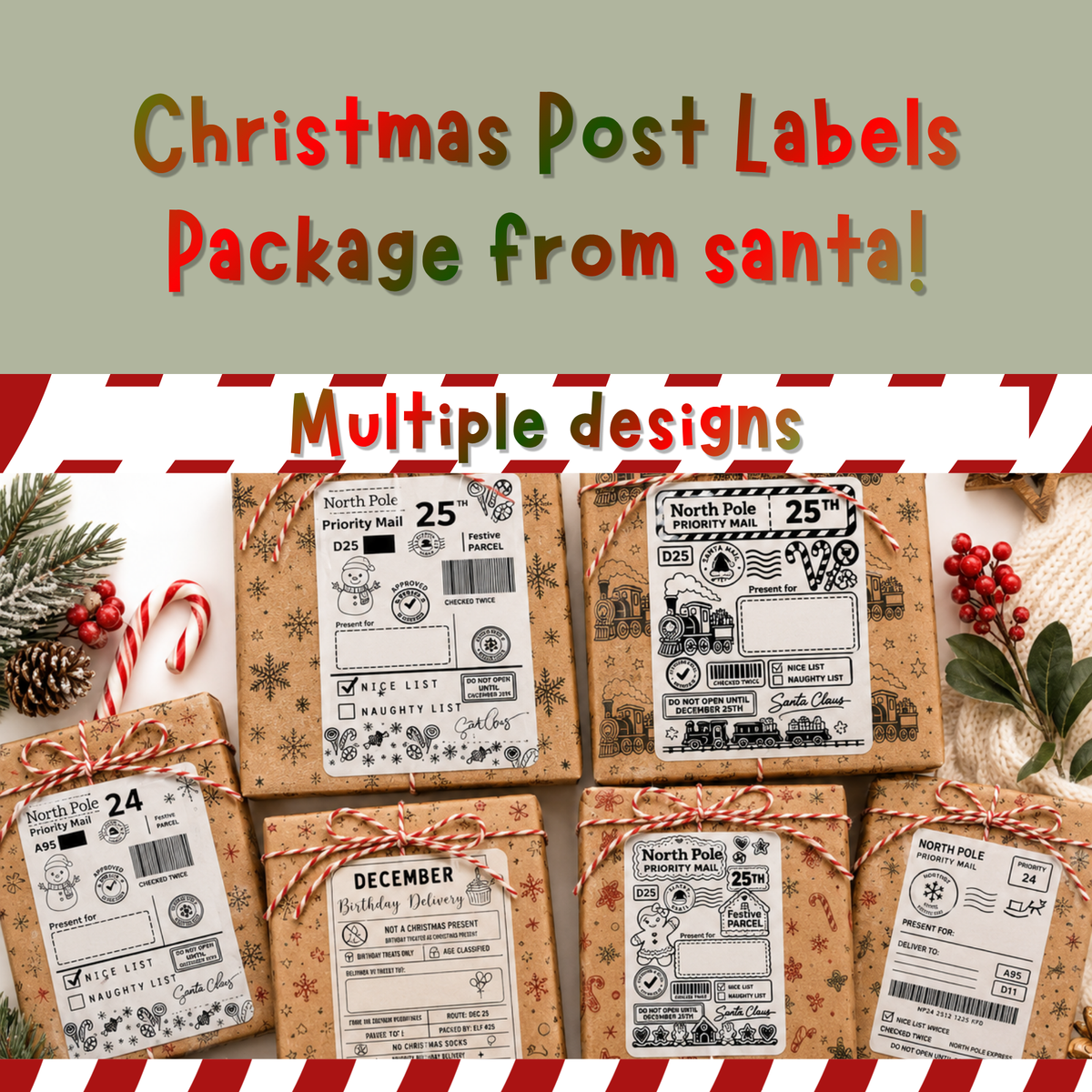 Christmas Labels