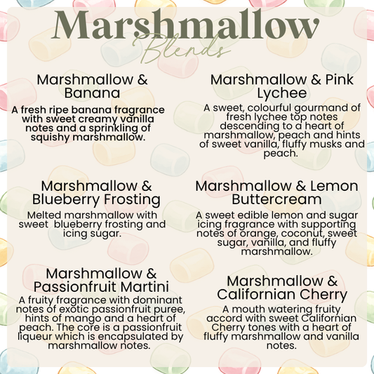 The Marshmallow Blend Wax Collection