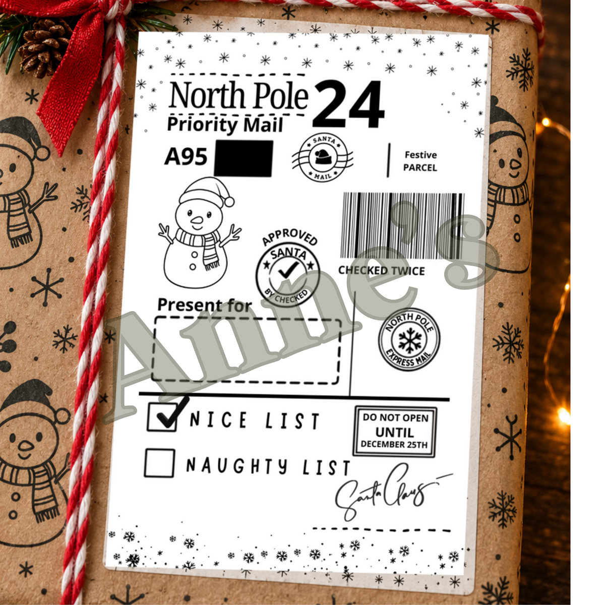 Christmas Labels