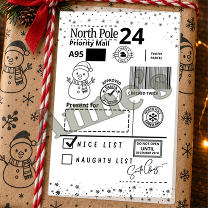 Christmas Labels