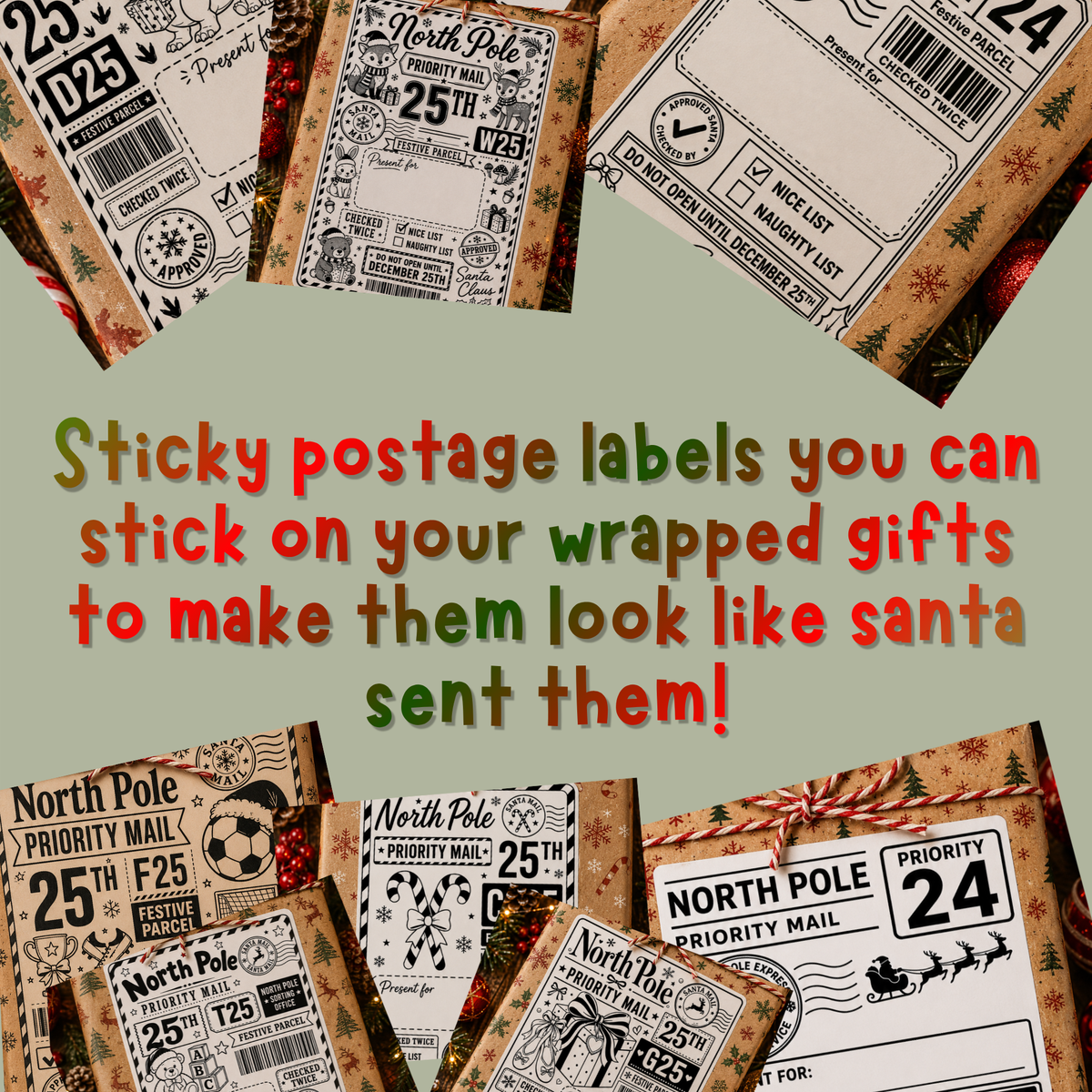 Christmas Labels